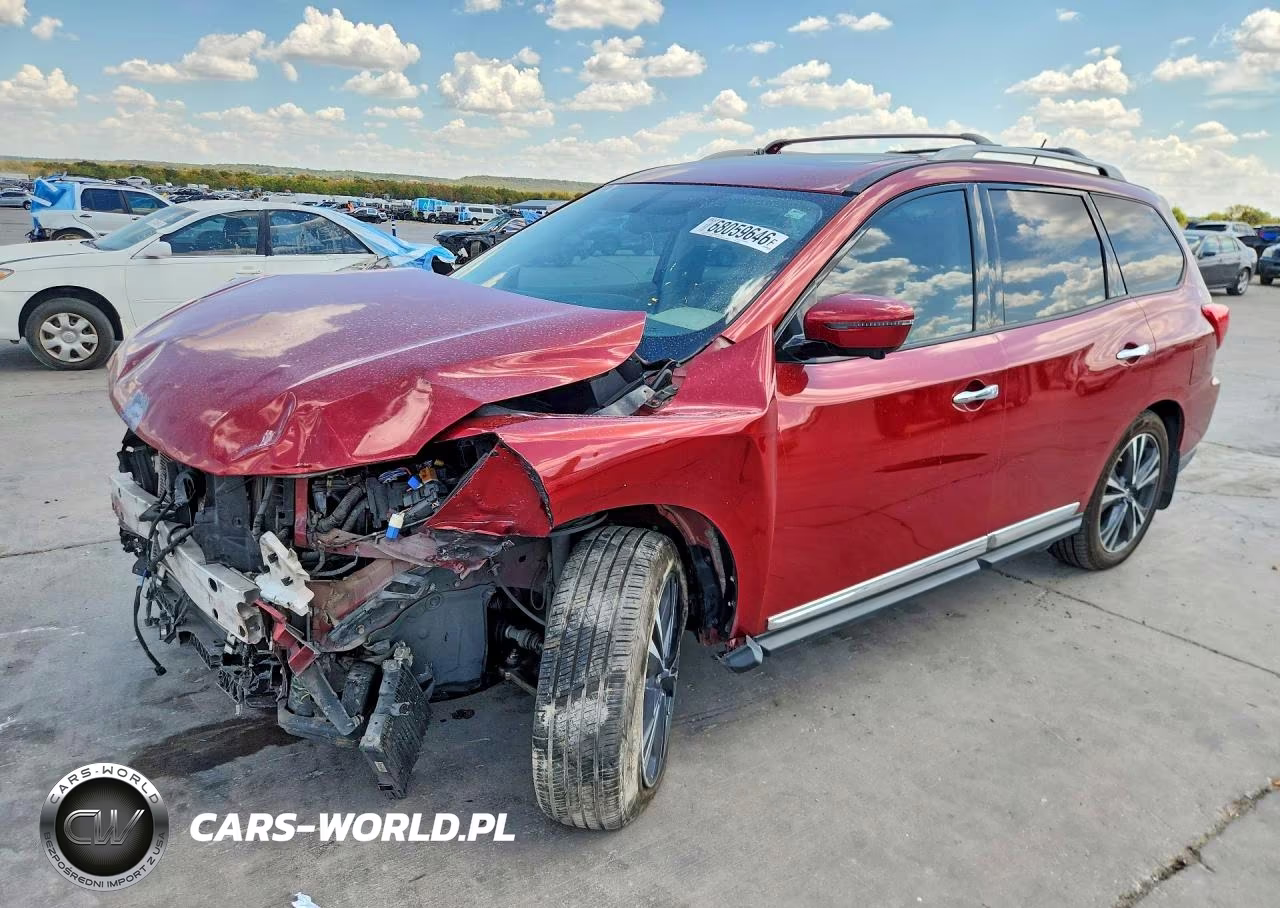 2017 Nissan Pathfinder Platinum VIN:5N1DR2MN0HC650641 - 1