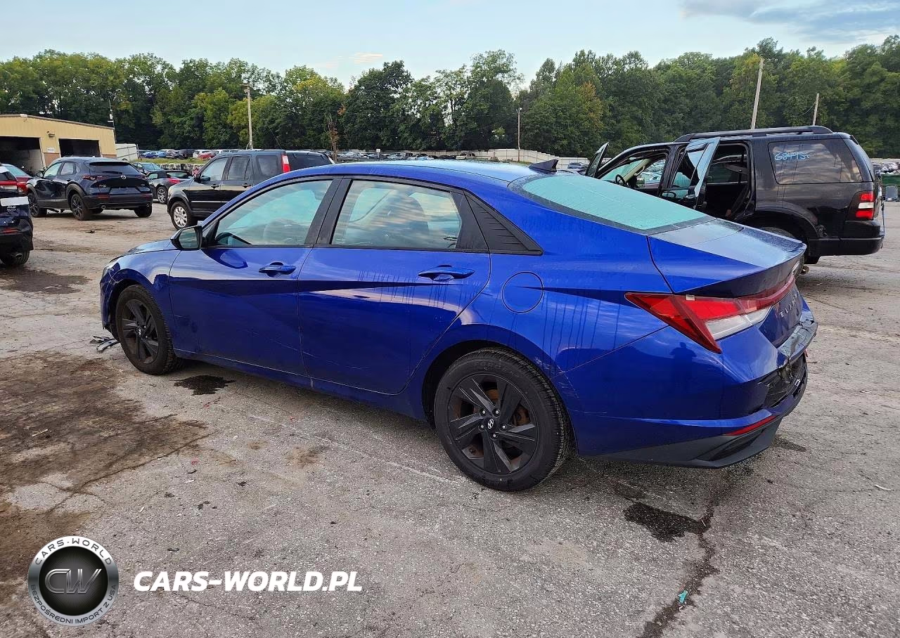 2021 Hyundai Elantra Sel VIN:KMHLM4AG9MU181291 - 2