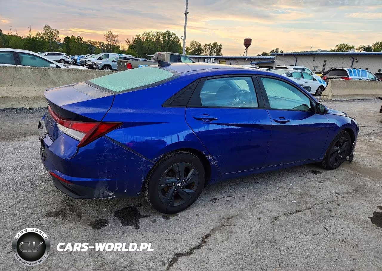 2021 Hyundai Elantra Sel VIN:KMHLM4AG9MU181291 - 3