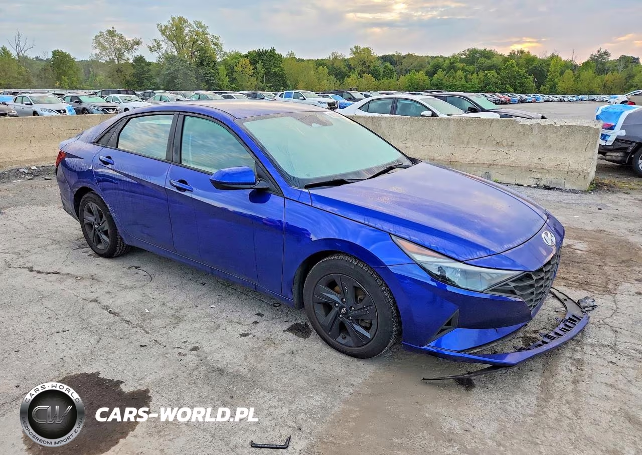 2021 Hyundai Elantra Sel VIN:KMHLM4AG9MU181291 - 4