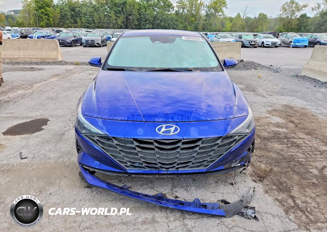 2021 Hyundai Elantra Sel VIN:KMHLM4AG9MU181291 - 5