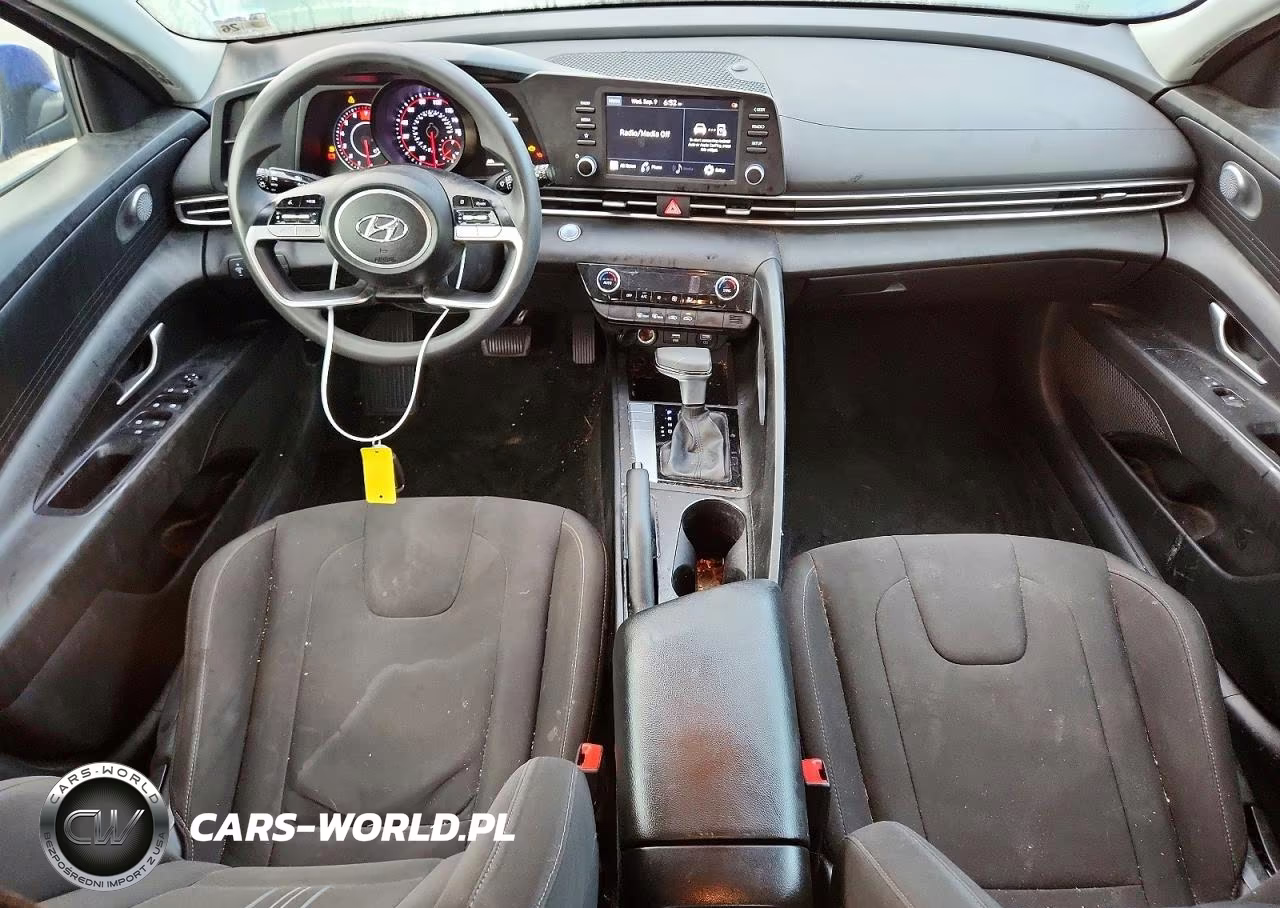 2021 Hyundai Elantra Sel VIN:KMHLM4AG9MU181291 - 8
