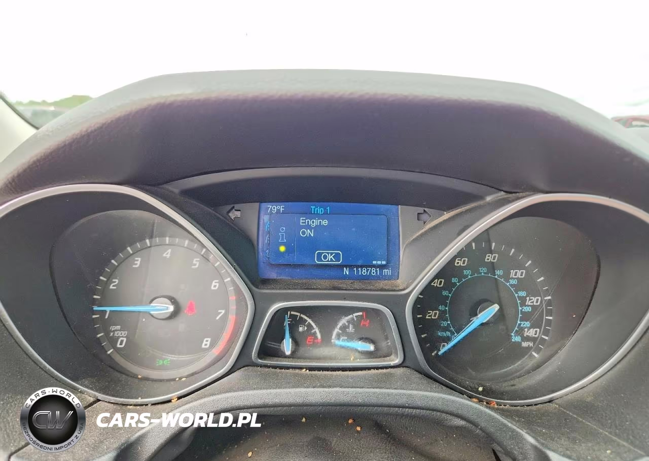 2014 Ford Focus Se VIN:1FADP3F25EL332549 - 9