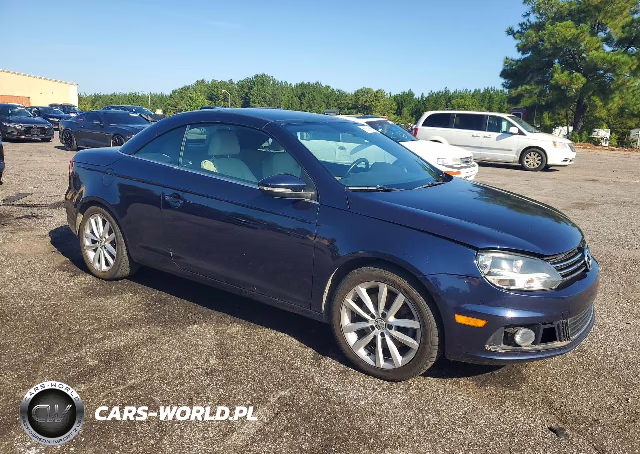 2012 Volkswagen Eos Komfort VIN:WVWBW7AHXCV016461 - 4