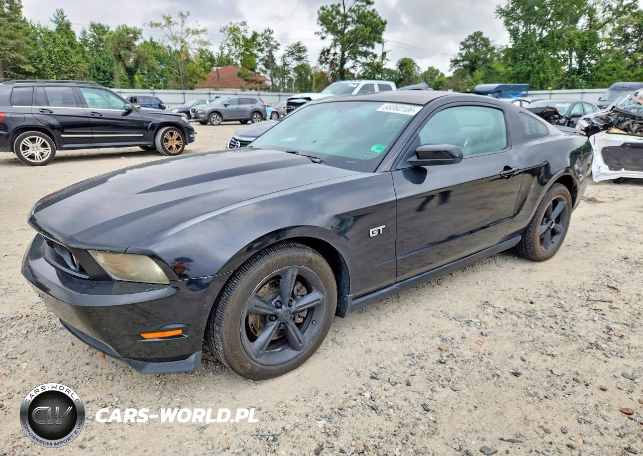 2010 Ford Mustang Gt VIN:1ZVBP8CH2A5139360 - 1