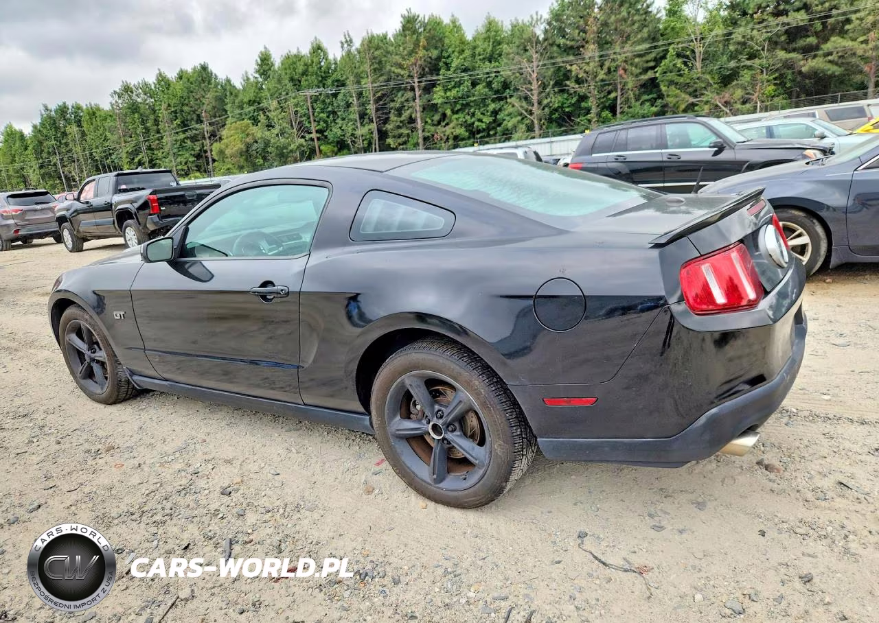 2010 Ford Mustang Gt VIN:1ZVBP8CH2A5139360 - 2