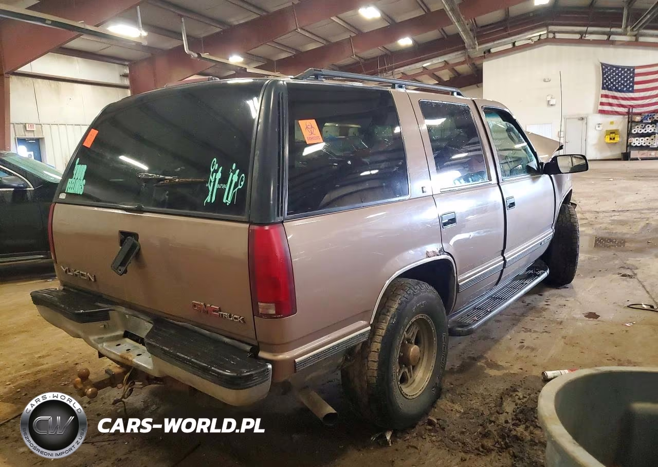 1996 GMC Yukon VIN:1GKEK13R3TJ729760 - 3