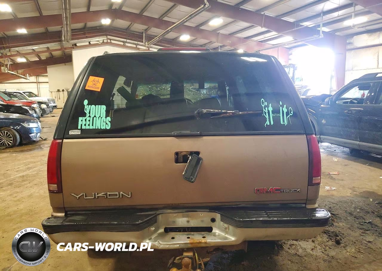 1996 GMC Yukon VIN:1GKEK13R3TJ729760 - 6