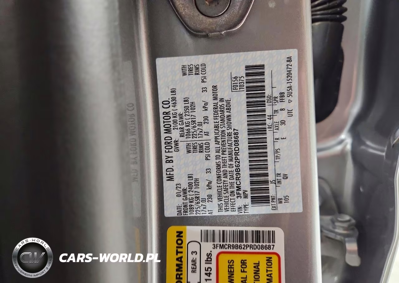2023 Ford Bronco Sport Big Bend VIN:3FMCR9B62PRD08687 - 13