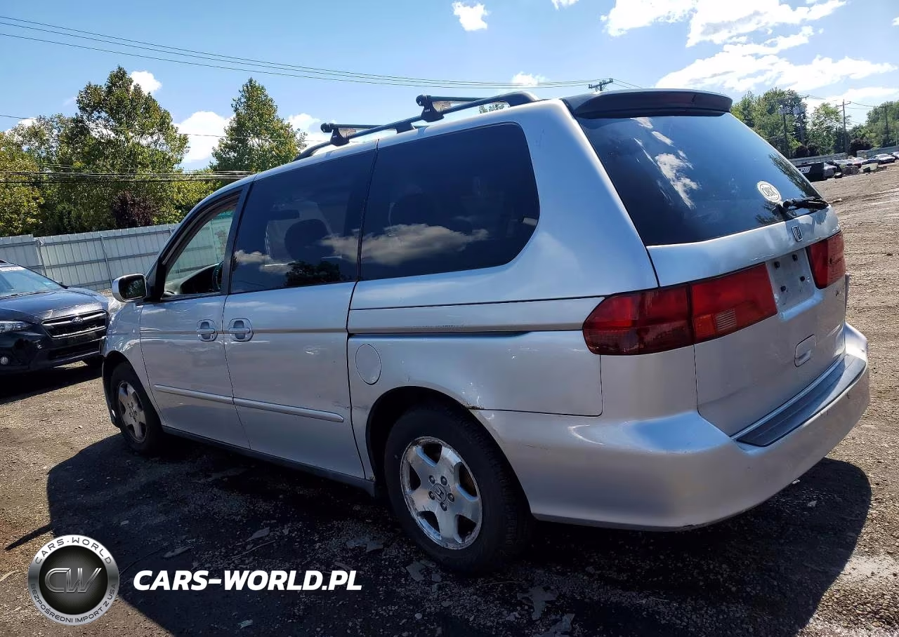 2001 Honda Odyssey Ex VIN:2HKRL18611H543598 - 2