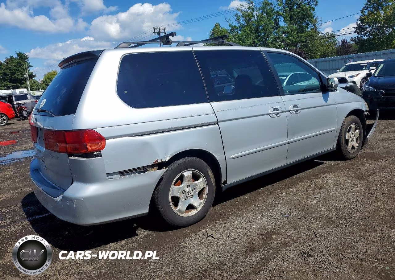 2001 Honda Odyssey Ex VIN:2HKRL18611H543598 - 3