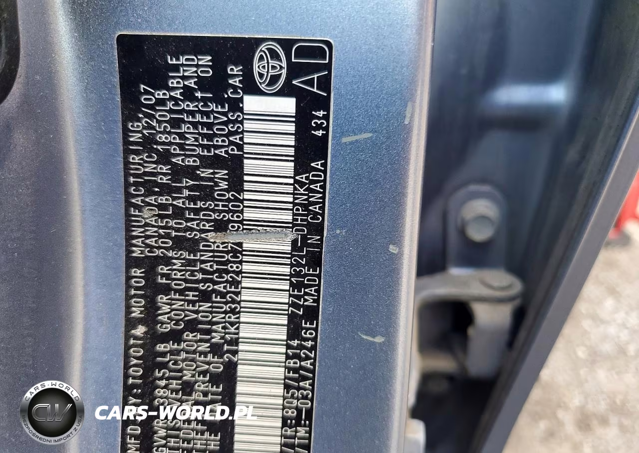 2008 Toyota Matrix Xr VIN:2T1KR32E28C719602 - 13