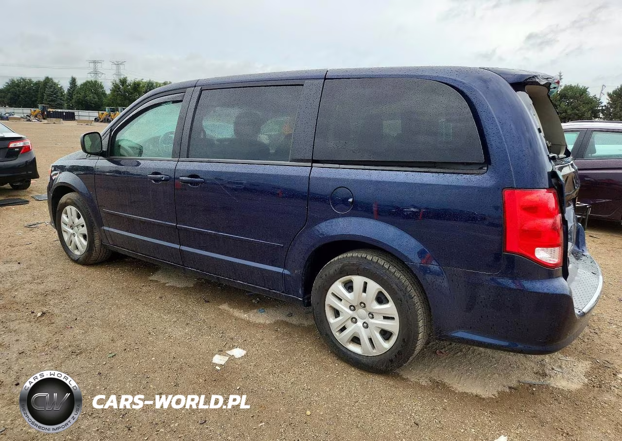 2017 Dodge Grand Caravan Se VIN:2C4RDGBG1HR647300 - 2