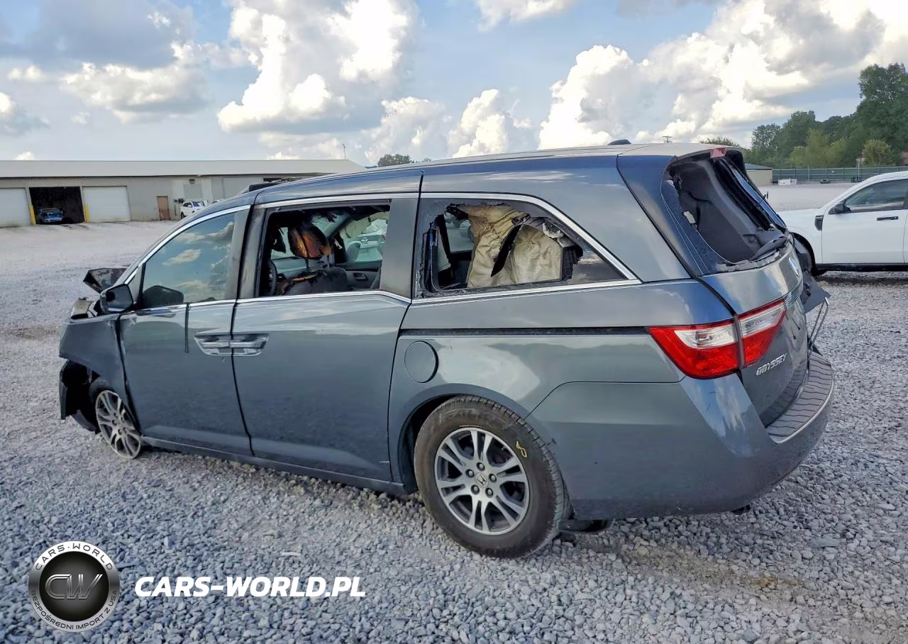 2011 Honda Odyssey Exl VIN:5FNRL5H66BB004837 - 2