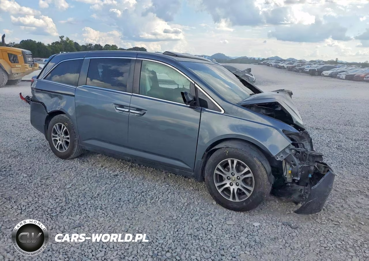 2011 Honda Odyssey Exl VIN:5FNRL5H66BB004837 - 4