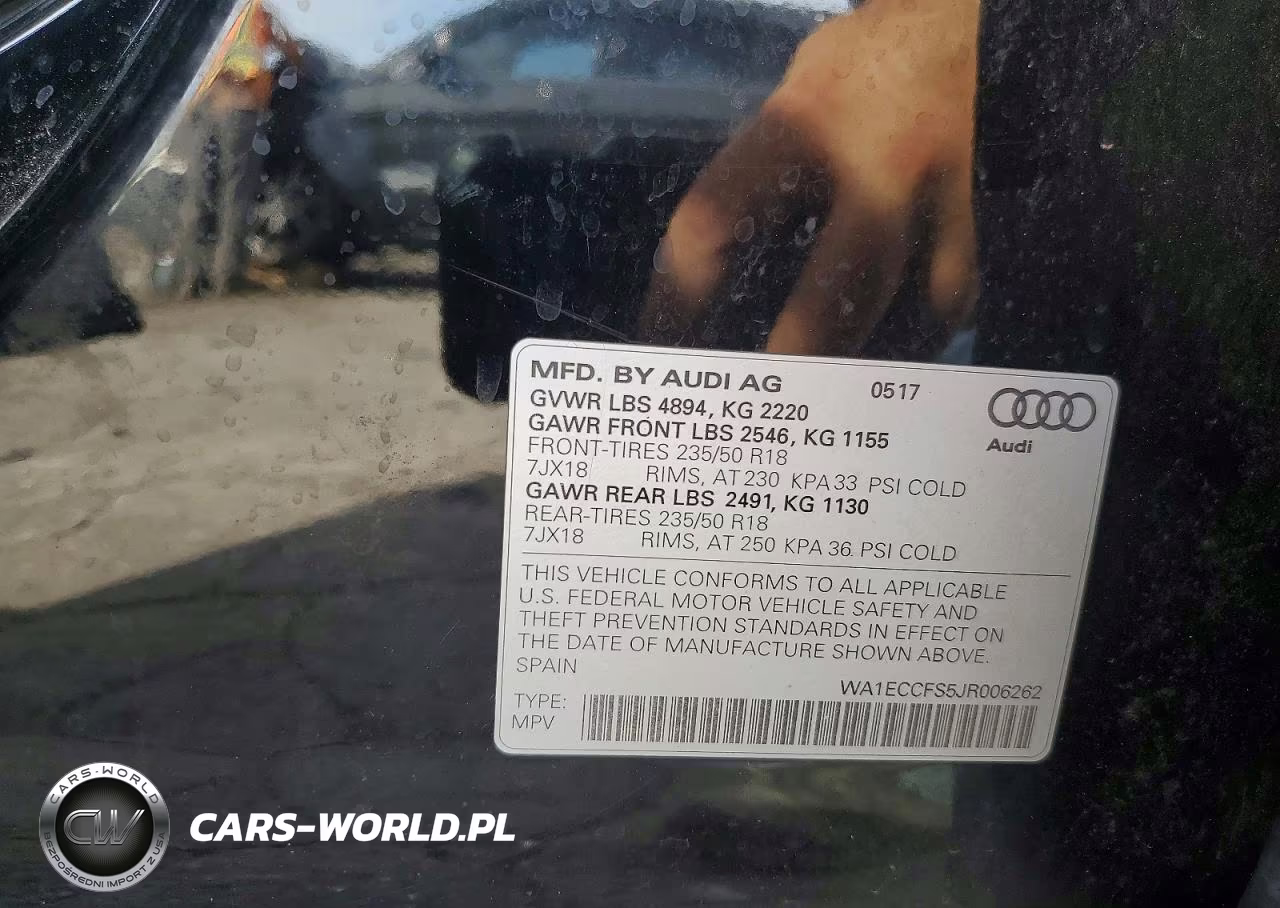 2018 Audi Q3 Premium VIN:WA1ECCFS5JR006262 - 13
