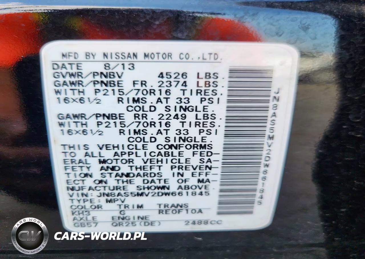 2013 Nissan Rogue S VIN:JN8AS5MV2DW661845 - 12