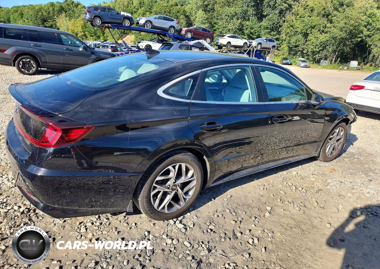 2021 Hyundai Sonata Sel VIN:5NPEL4JA7MH101931 - 3