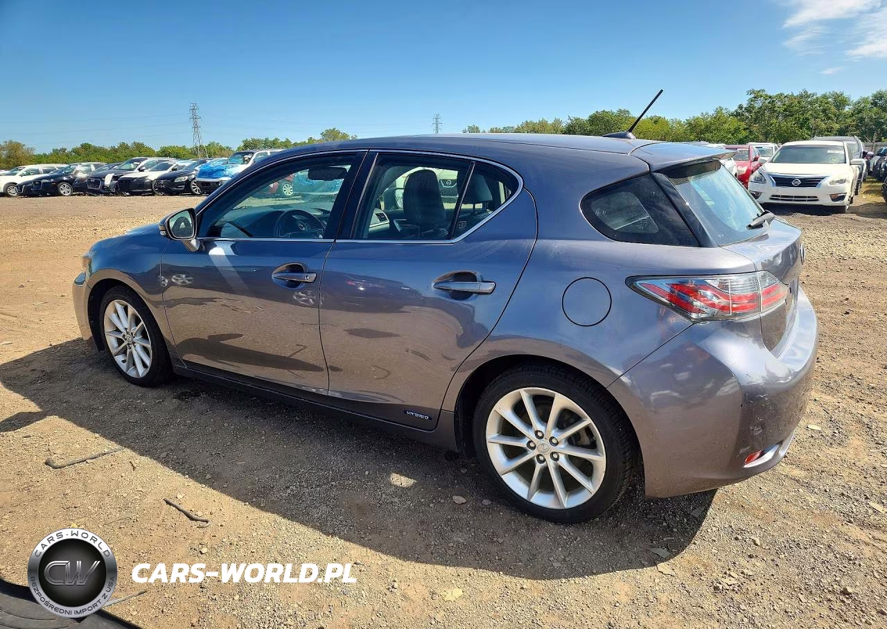 2012 Lexus Ct 200 VIN:JTHKD5BH0C2102015 - 2