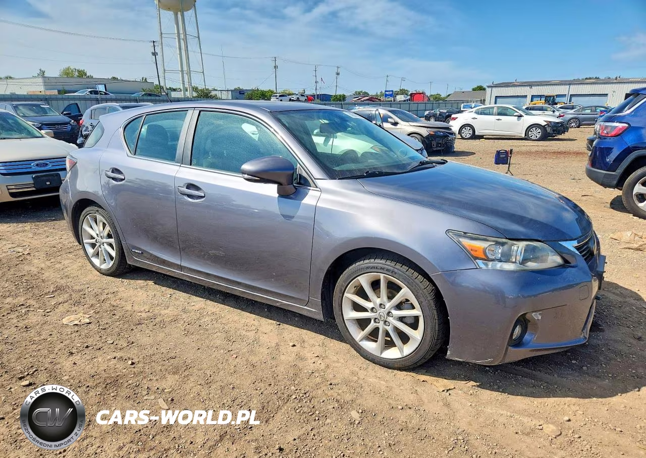 2012 Lexus Ct 200 VIN:JTHKD5BH0C2102015 - 4