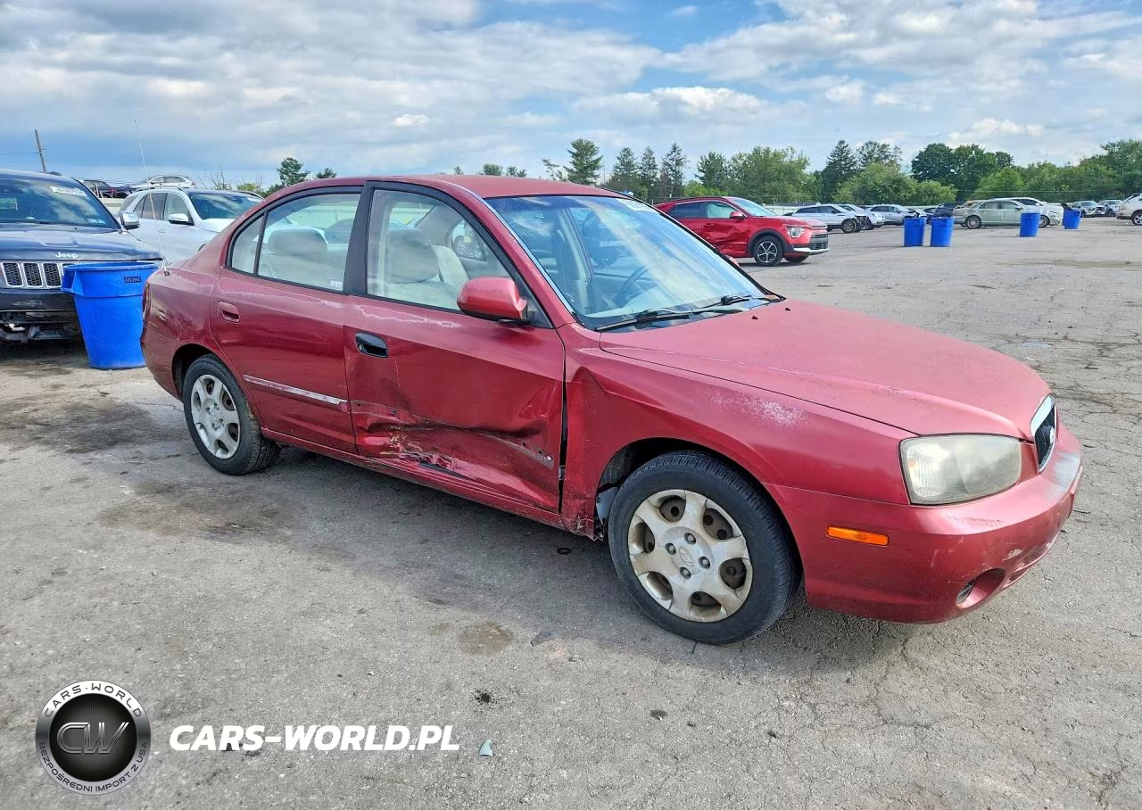 2002 Hyundai Elantra Gls VIN:KMHDN45D92U399911 - 4