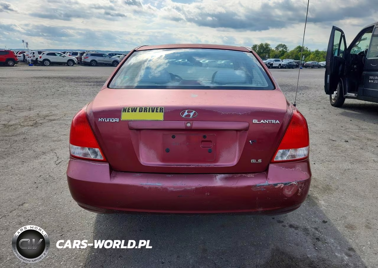 2002 Hyundai Elantra Gls VIN:KMHDN45D92U399911 - 6