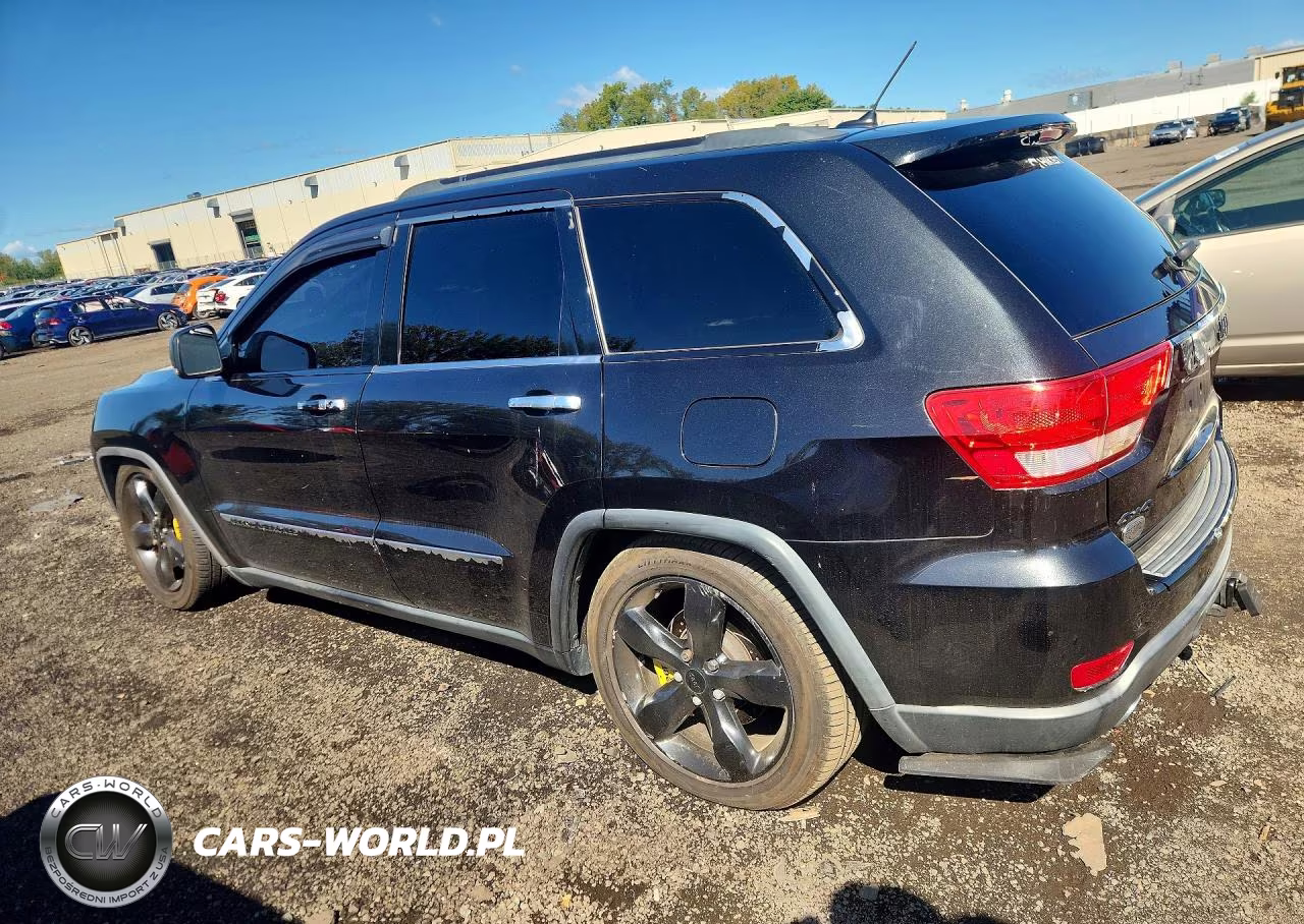 2012 Jeep Grand Cherokee Overland VIN:1C4RJFCT6CC343508 - 2