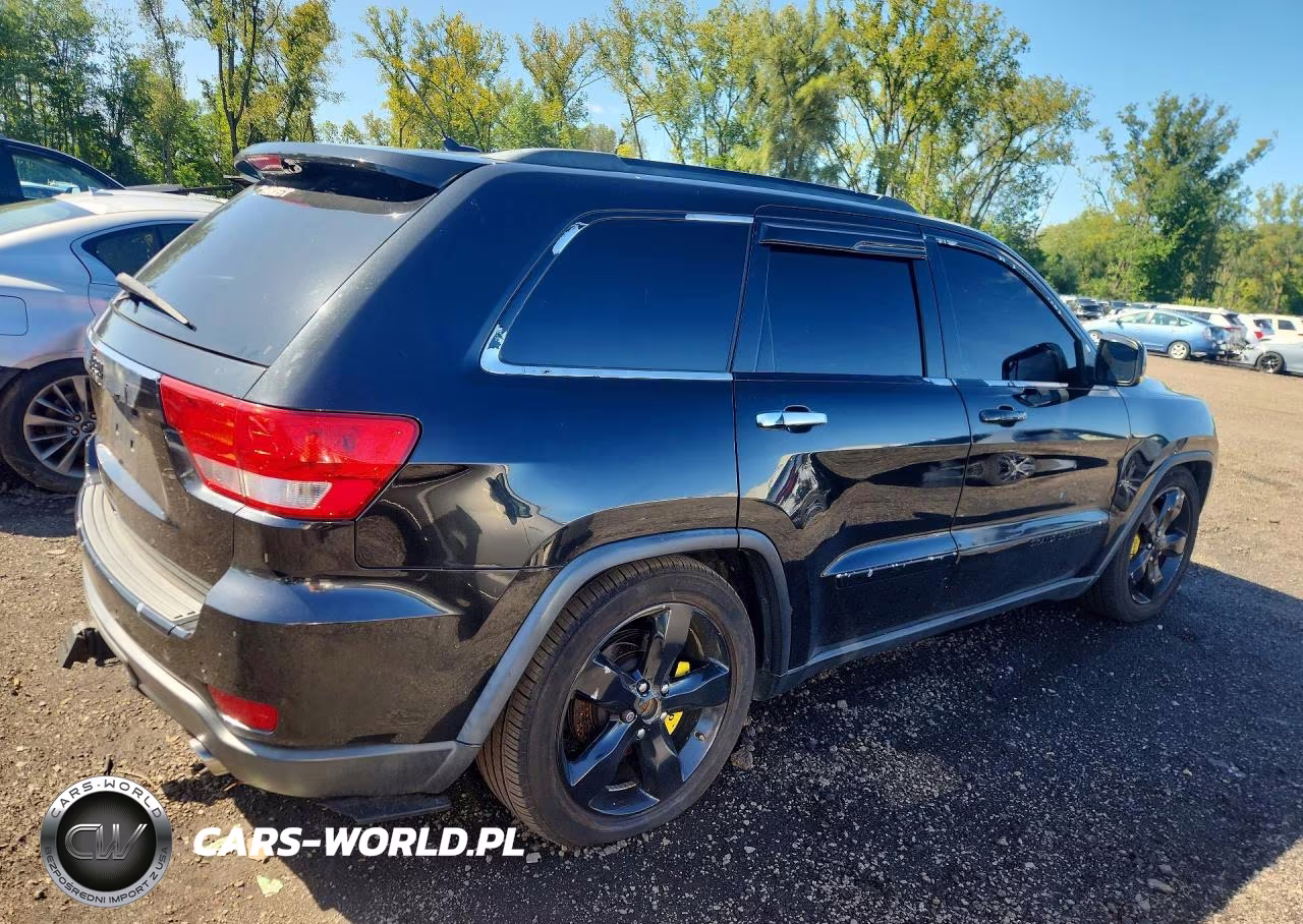 2012 Jeep Grand Cherokee Overland VIN:1C4RJFCT6CC343508 - 3