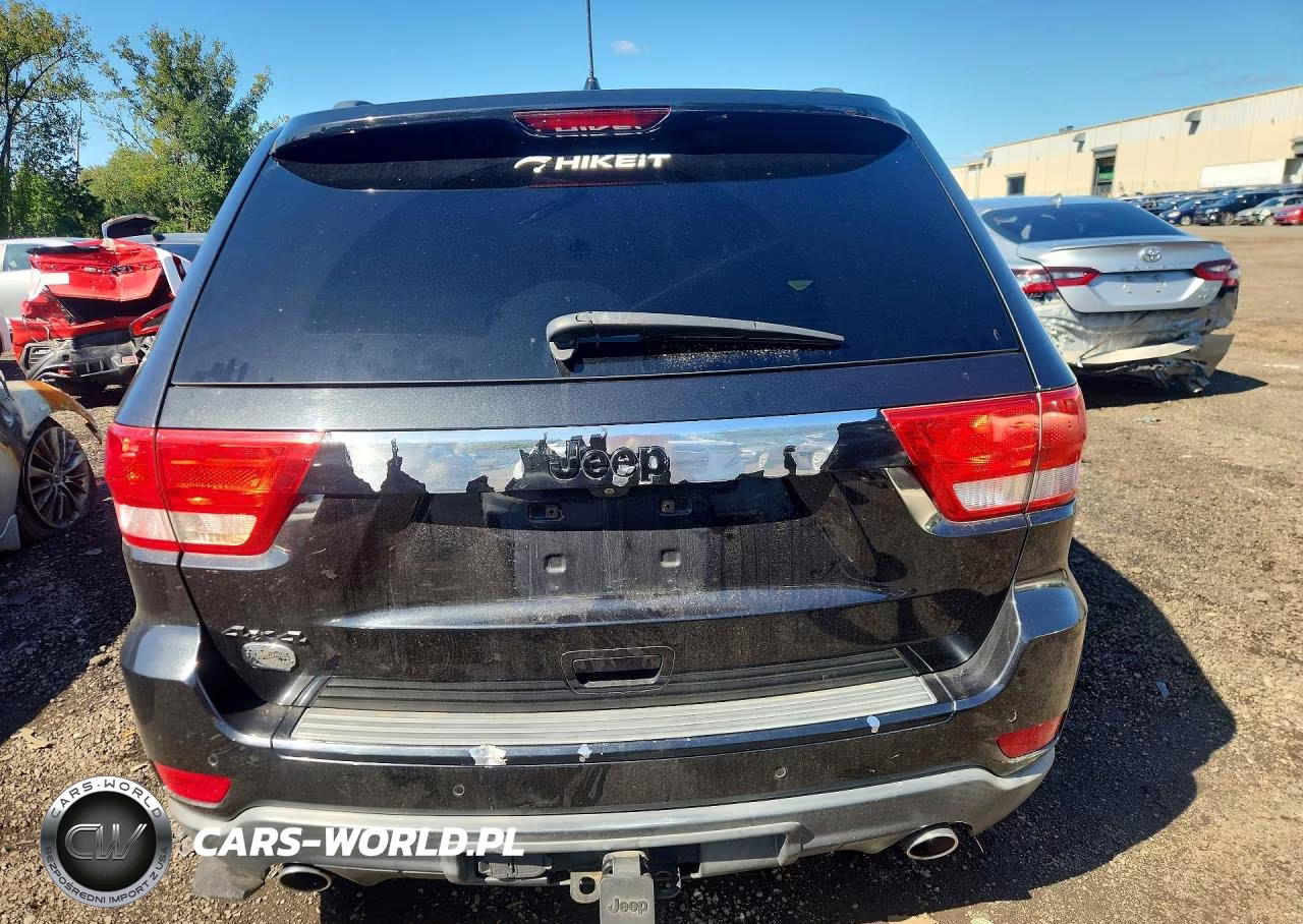 2012 Jeep Grand Cherokee Overland VIN:1C4RJFCT6CC343508 - 6