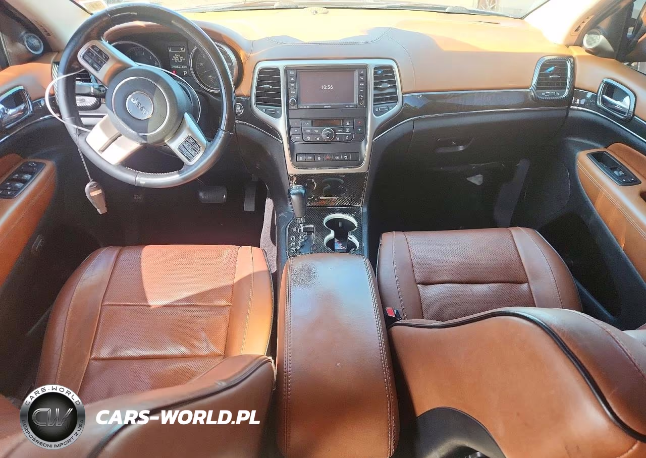 2012 Jeep Grand Cherokee Overland VIN:1C4RJFCT6CC343508 - 8