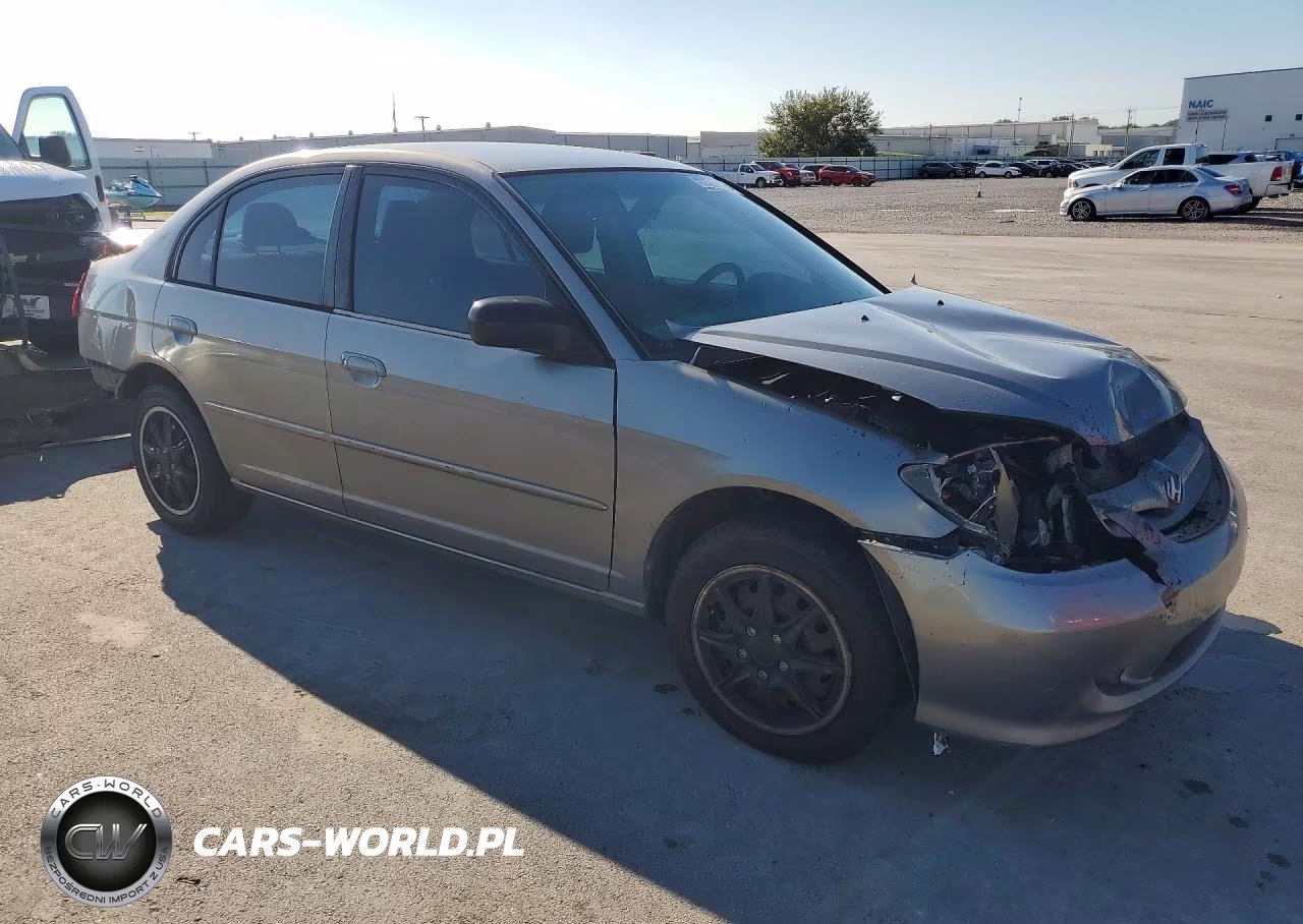 2005 Honda Civic Lx VIN:JHMES16515S004626 - 4