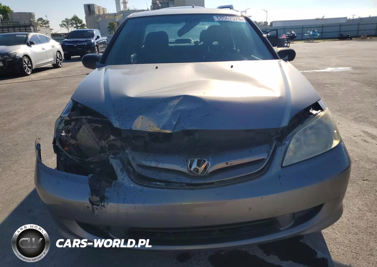 2005 Honda Civic Lx VIN:JHMES16515S004626 - 5