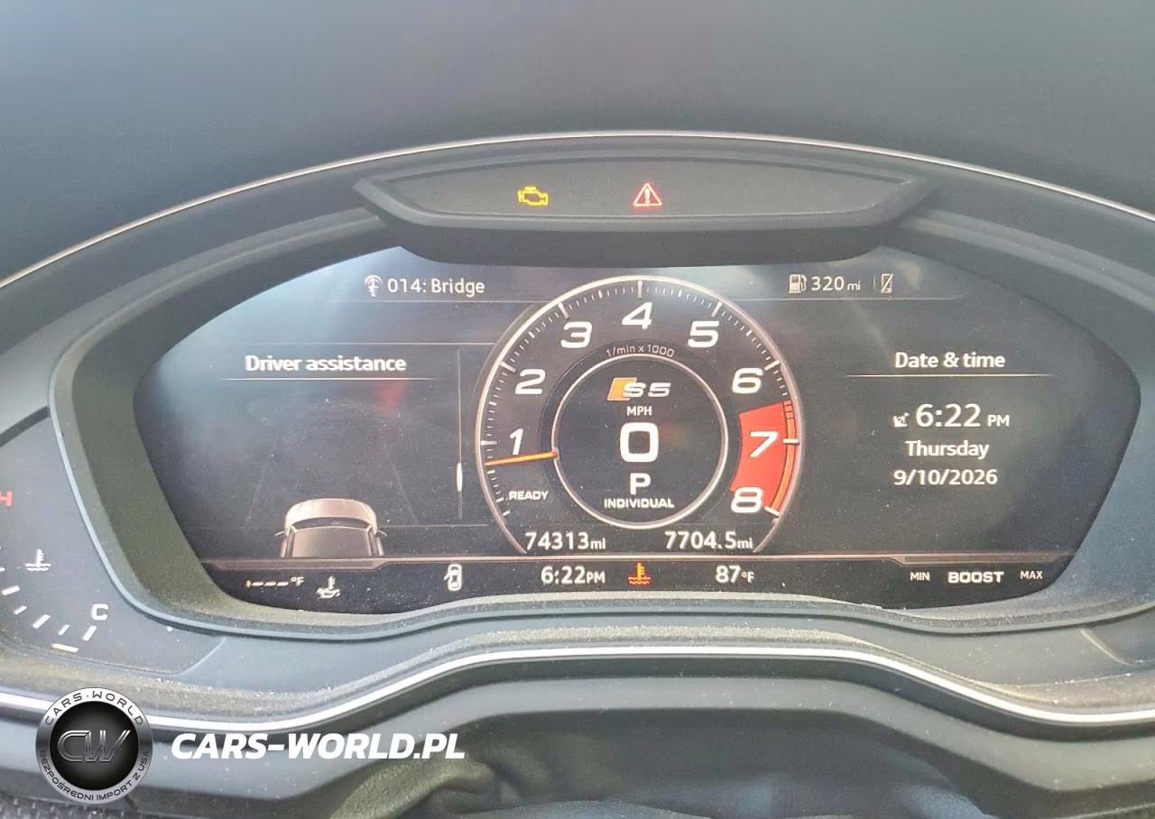 2019 Audi S5 Prestige VIN:WAU24GF58KN001229 - 9