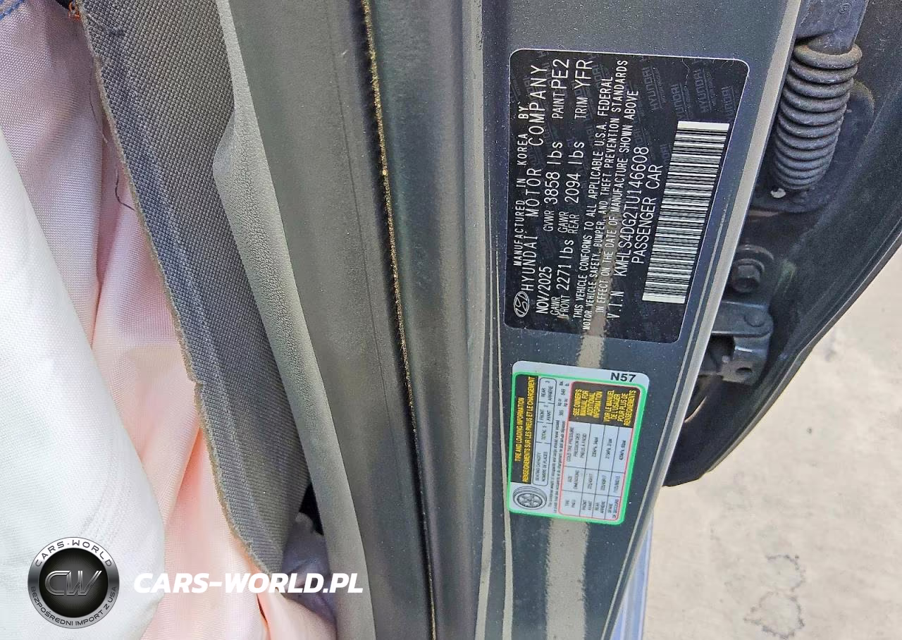 2026 Hyundai Elantra Sel Sport Premium VIN:KMHLS4DG2TU146608 - 12