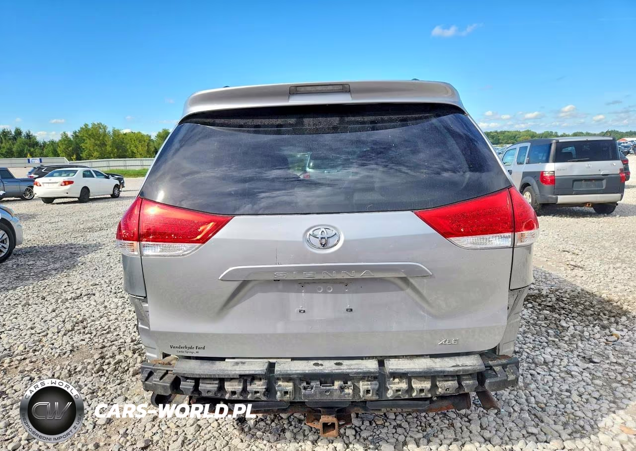 2011 Toyota Sienna Xle 8-Passenger VIN:5TDYK3DC5BS165898 - 6