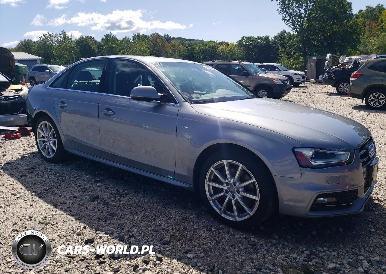 2015 Audi A4 Premium VIN:WAUBFAFLXFN016410 - 4