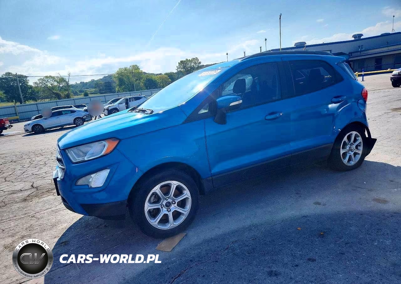 2018 Ford Ecosport Se VIN:MAJ3P1TE1JC164112 - 1