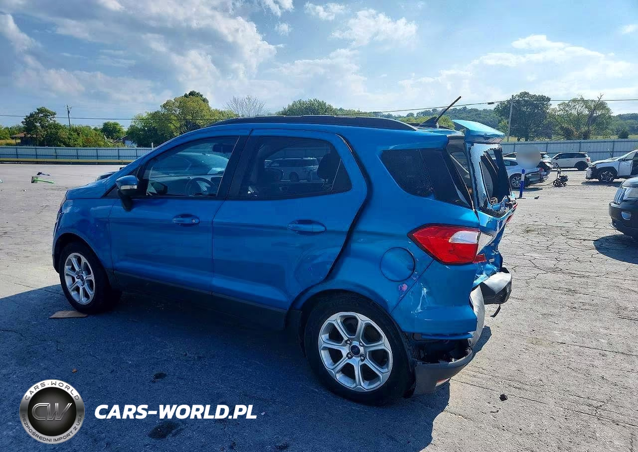 2018 Ford Ecosport Se VIN:MAJ3P1TE1JC164112 - 2