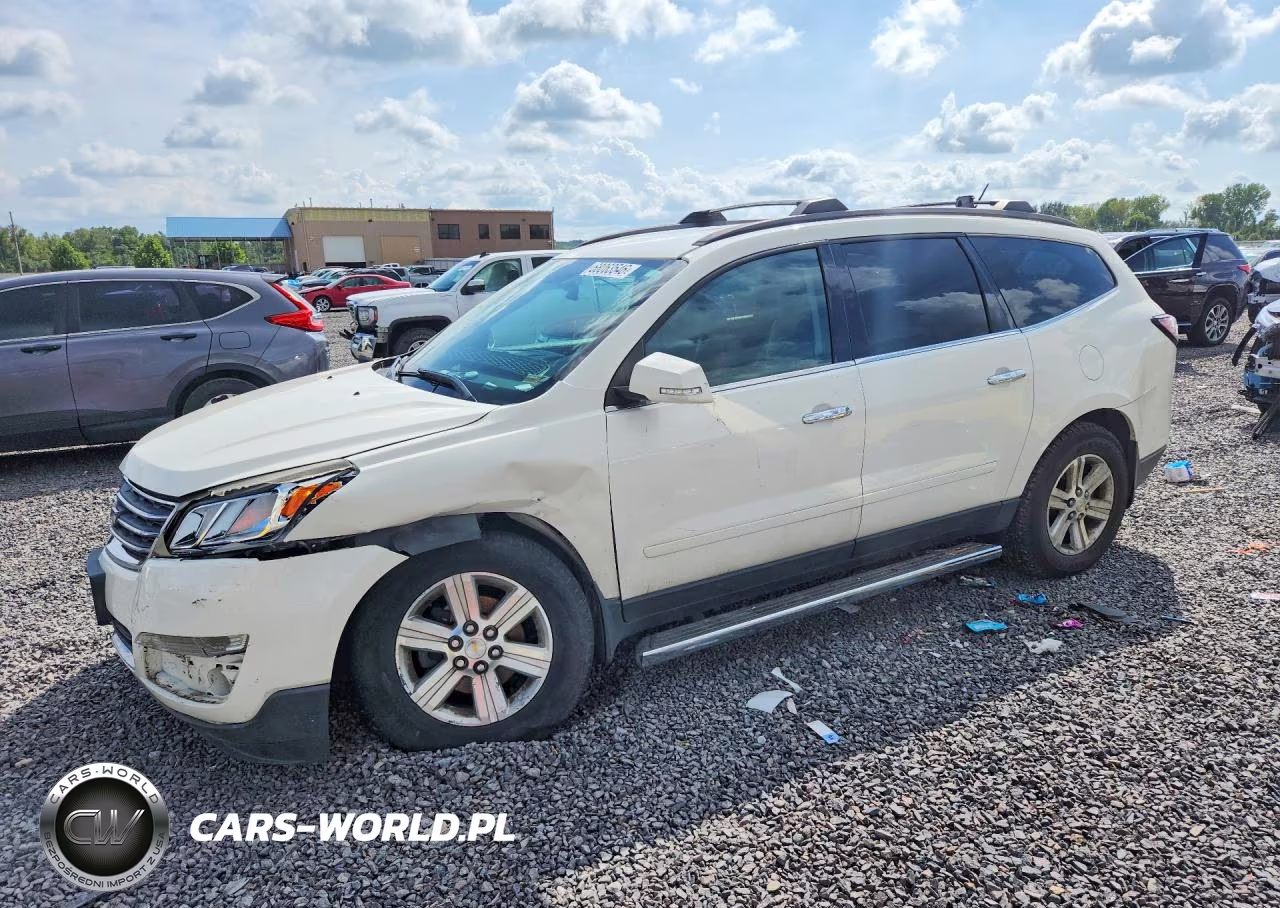 2013 Chevrolet Traverse Lt VIN:1GNKRJKDXDJ128726 - 1
