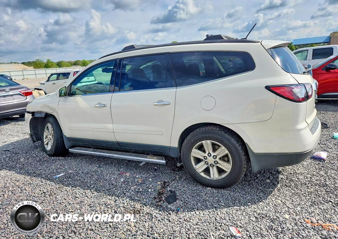 2013 Chevrolet Traverse Lt VIN:1GNKRJKDXDJ128726 - 2