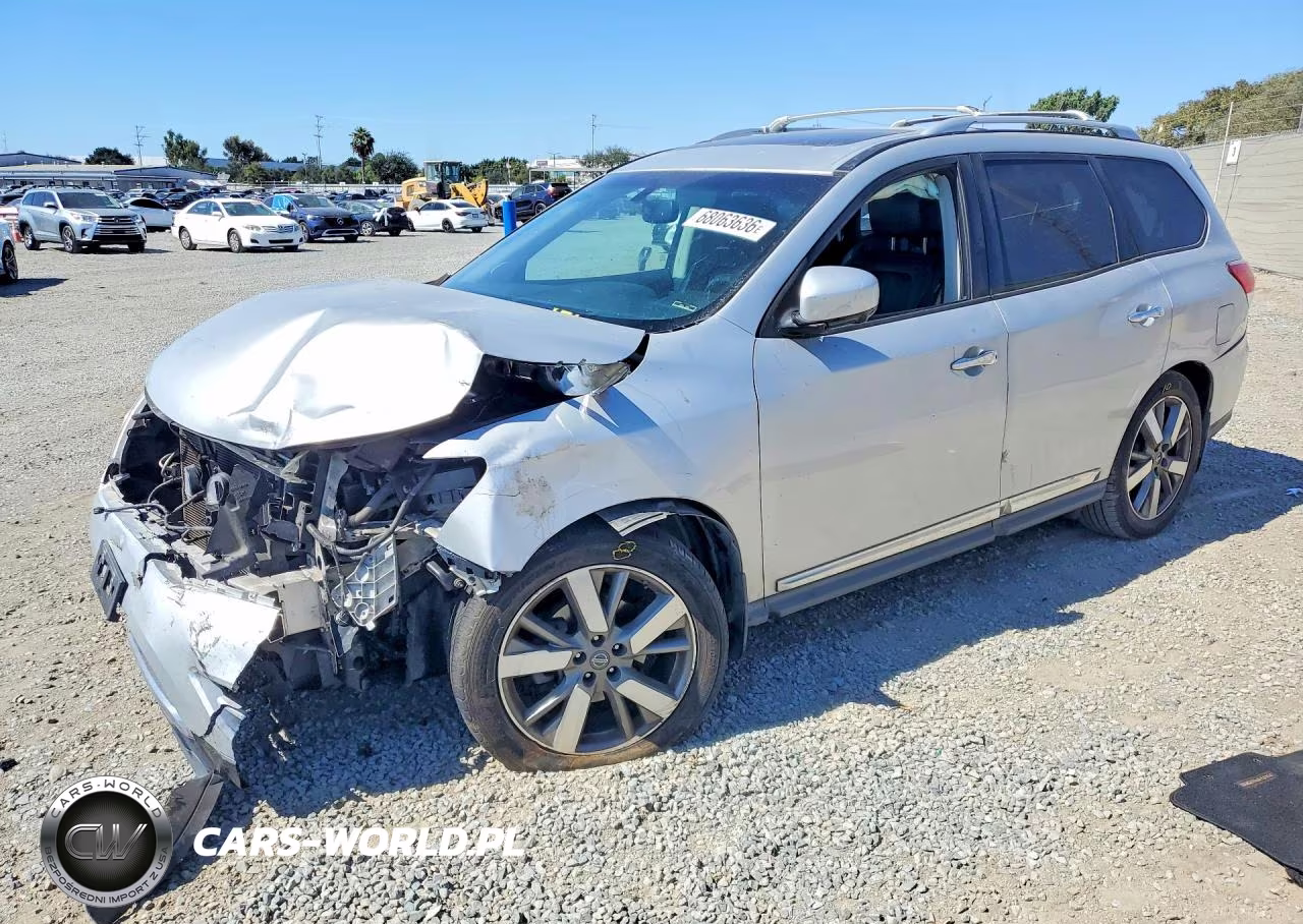 2014 Nissan Pathfinder S VIN:5N1AR2MN3EC722687 - 1