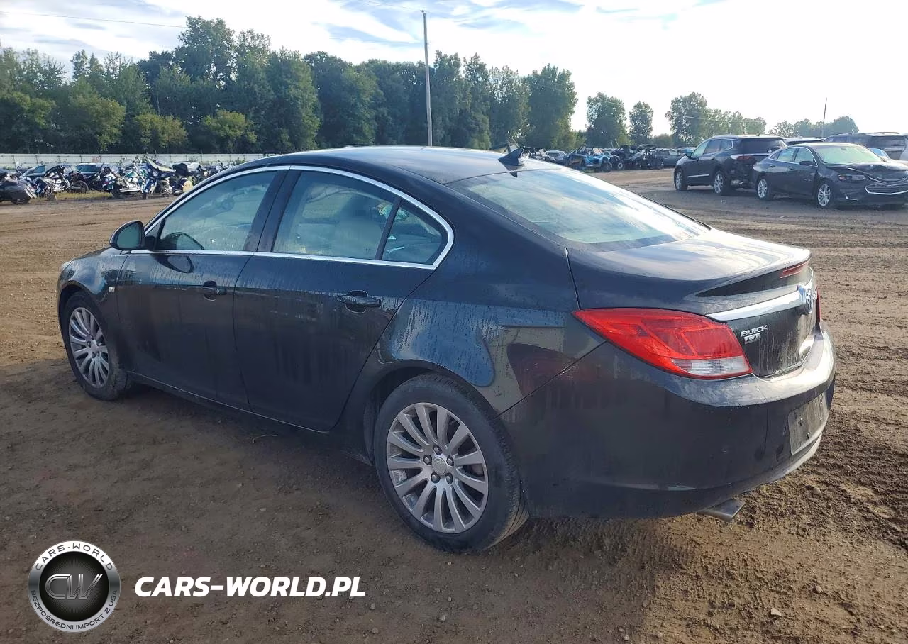 2011 Buick Regal Cxl VIN:W04GX5GV4B1049119 - 2