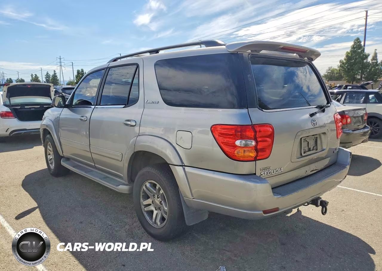 2002 Toyota Sequoia Limited VIN:5TDZT38A82S073355 - 2