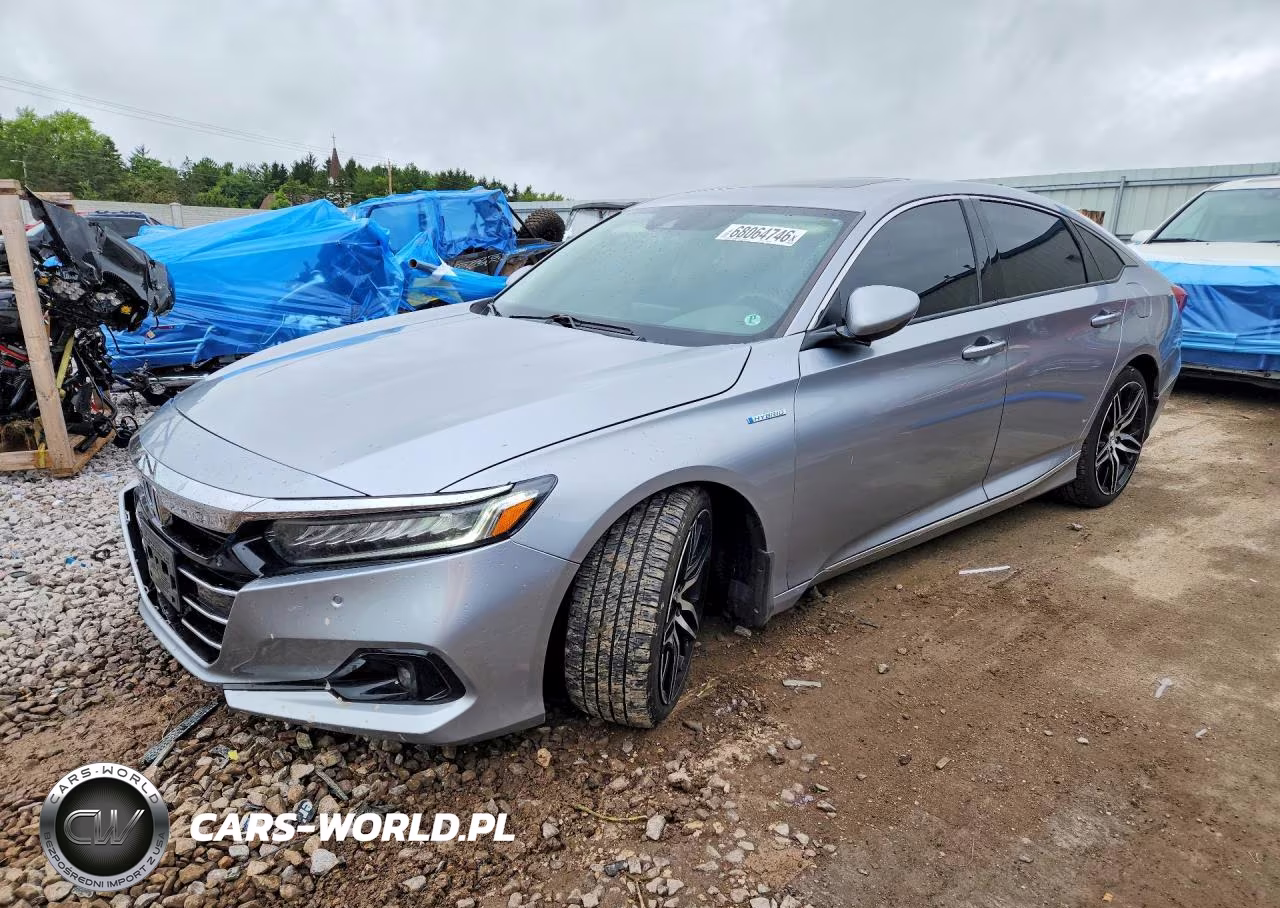 2021 Honda Accord Touring Hybrid VIN:1HGCV3F96MA017344 - 1