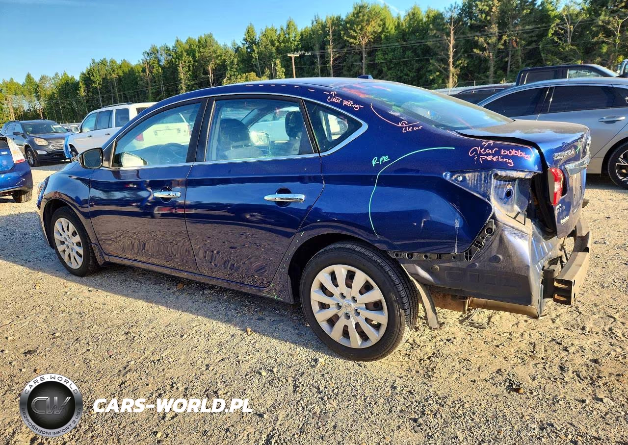2016 Nissan Sentra Sv VIN:3N1AB7AP2GY318238 - 2
