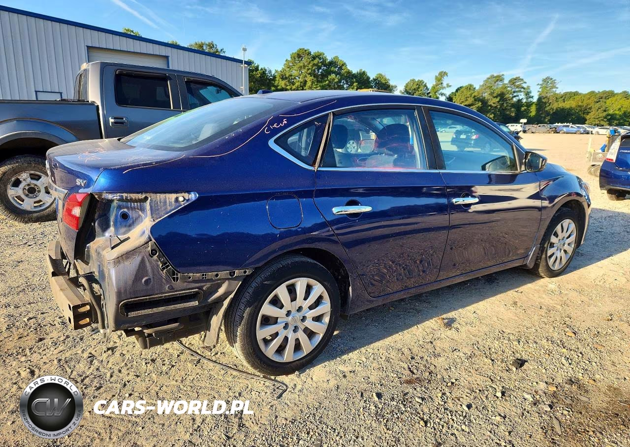 2016 Nissan Sentra Sv VIN:3N1AB7AP2GY318238 - 3