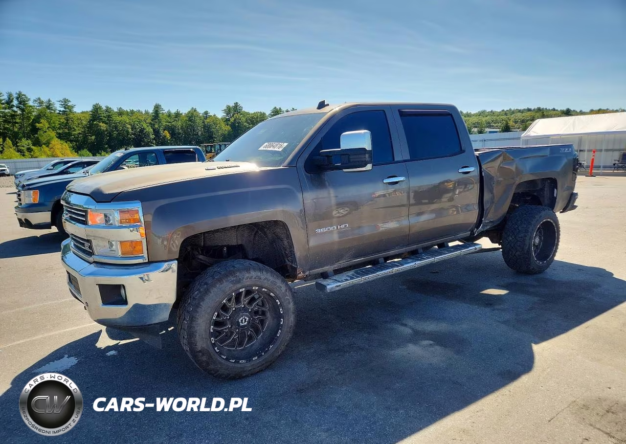 2015 Chevrolet Silverado K3500 Ltz VIN:1GC4K0E80FF165000 - 1