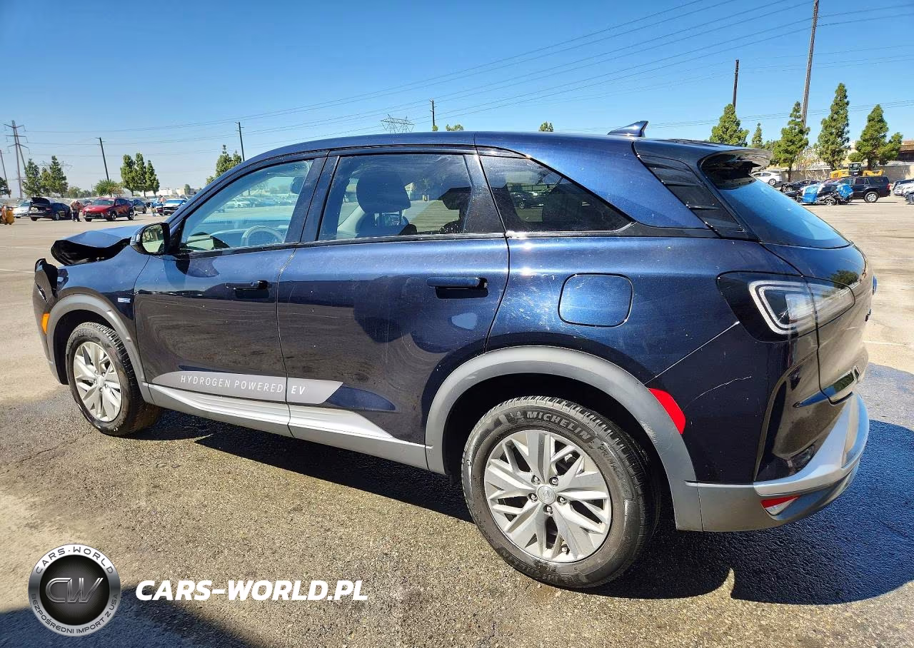 2022 Hyundai Nexo Blue VIN:KM8J74A67NU025578 - 2