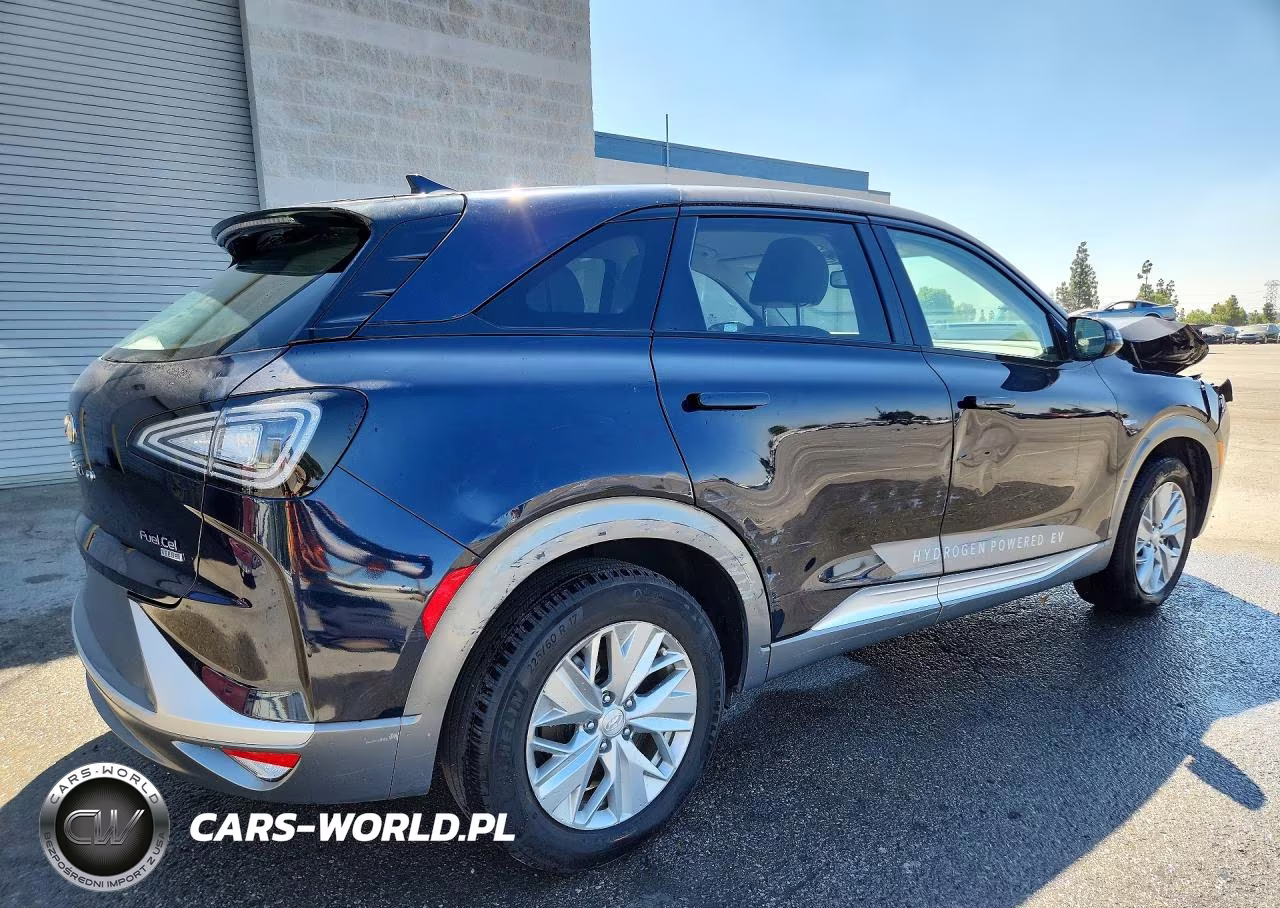 2022 Hyundai Nexo Blue VIN:KM8J74A67NU025578 - 3