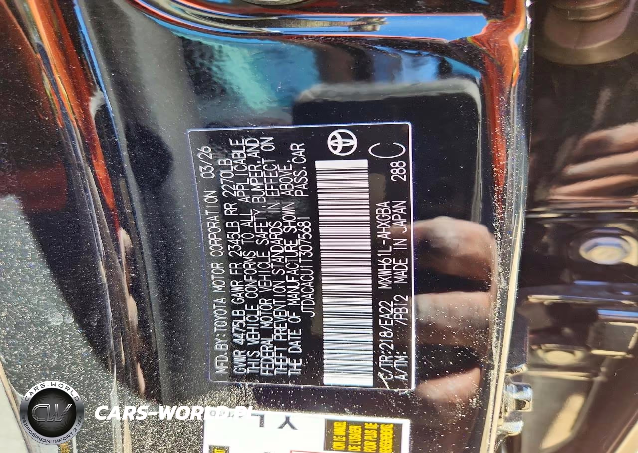 2026 Toyota Prius Plug-In Hybrid Xse VIN:JTDACACU1T3075681 - 12